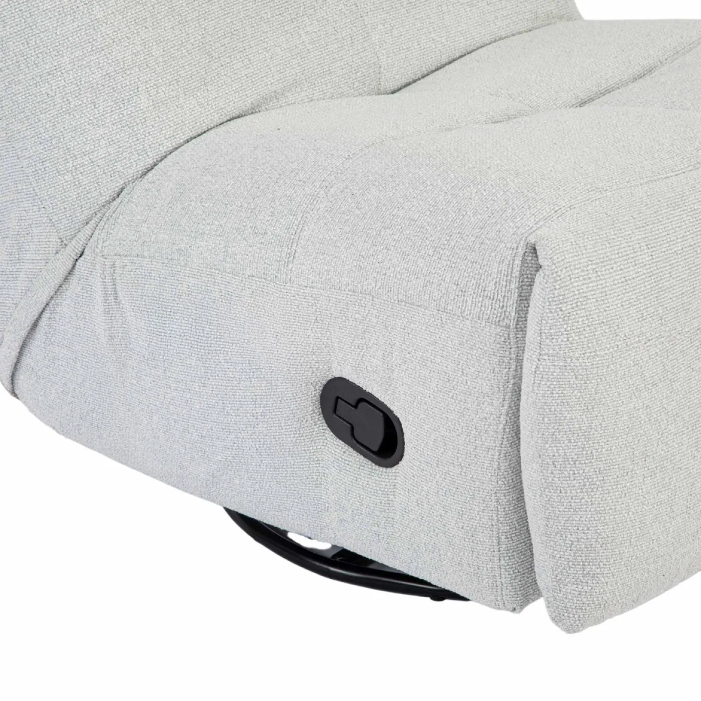 StarFurn Relaxfauteuil Lazy Lichtgrijs