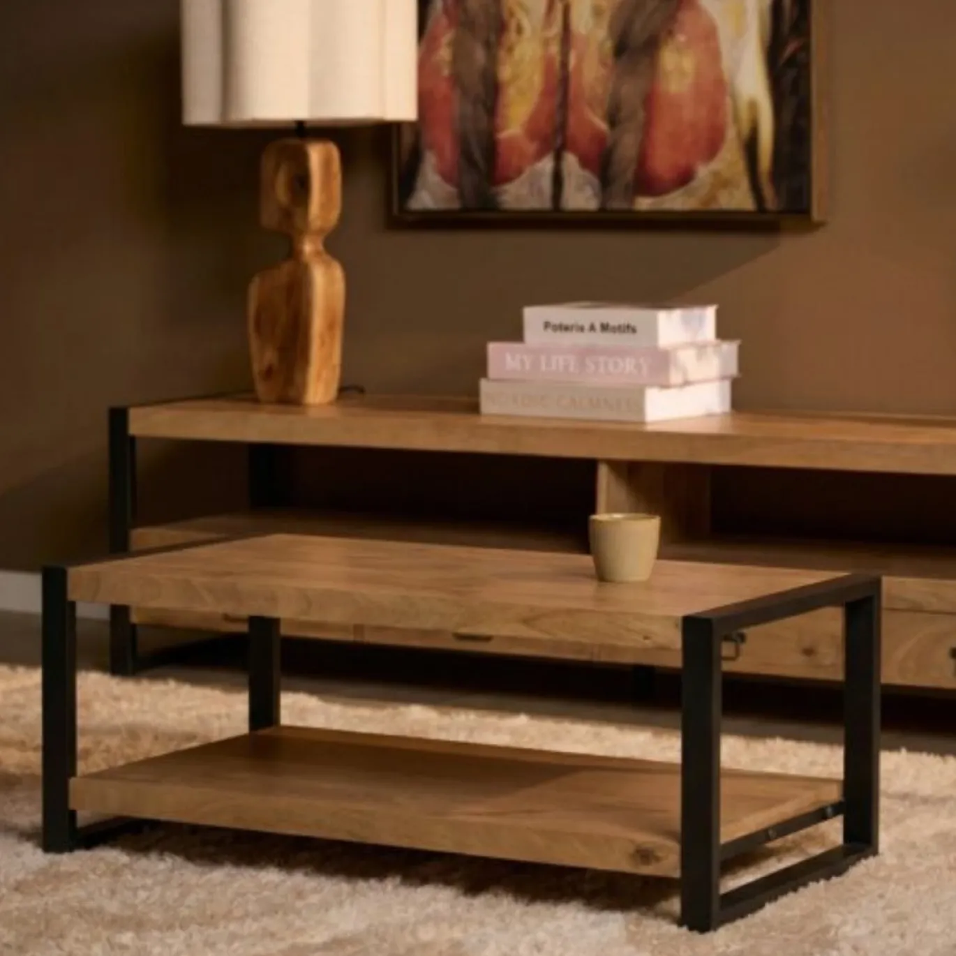 Starfurn Salontafel Britt 110cm onderblad