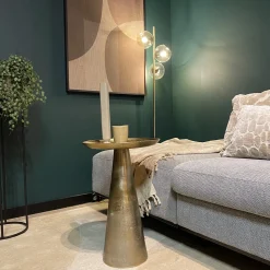 StarFurn Salontafel Daisy Goud 40cm