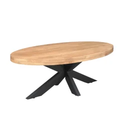 Starfurn Salontafel Dakota Naturel 130cm Ovaal