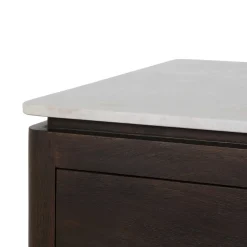 StarFurn Salontafel Dallas Bruin Mangohout 80cm
