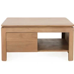 StarFurn Salontafel Dallas Naturel Mangohout 80cm