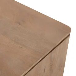 StarFurn Salontafel Dallas Naturel Mangohout 80cm