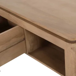 StarFurn Salontafel Dallas Naturel Mangohout 80cm