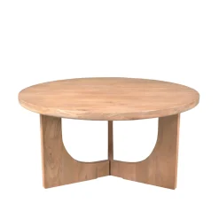 StarFurn Salontafel Guus Naturel Mangohout 80cm