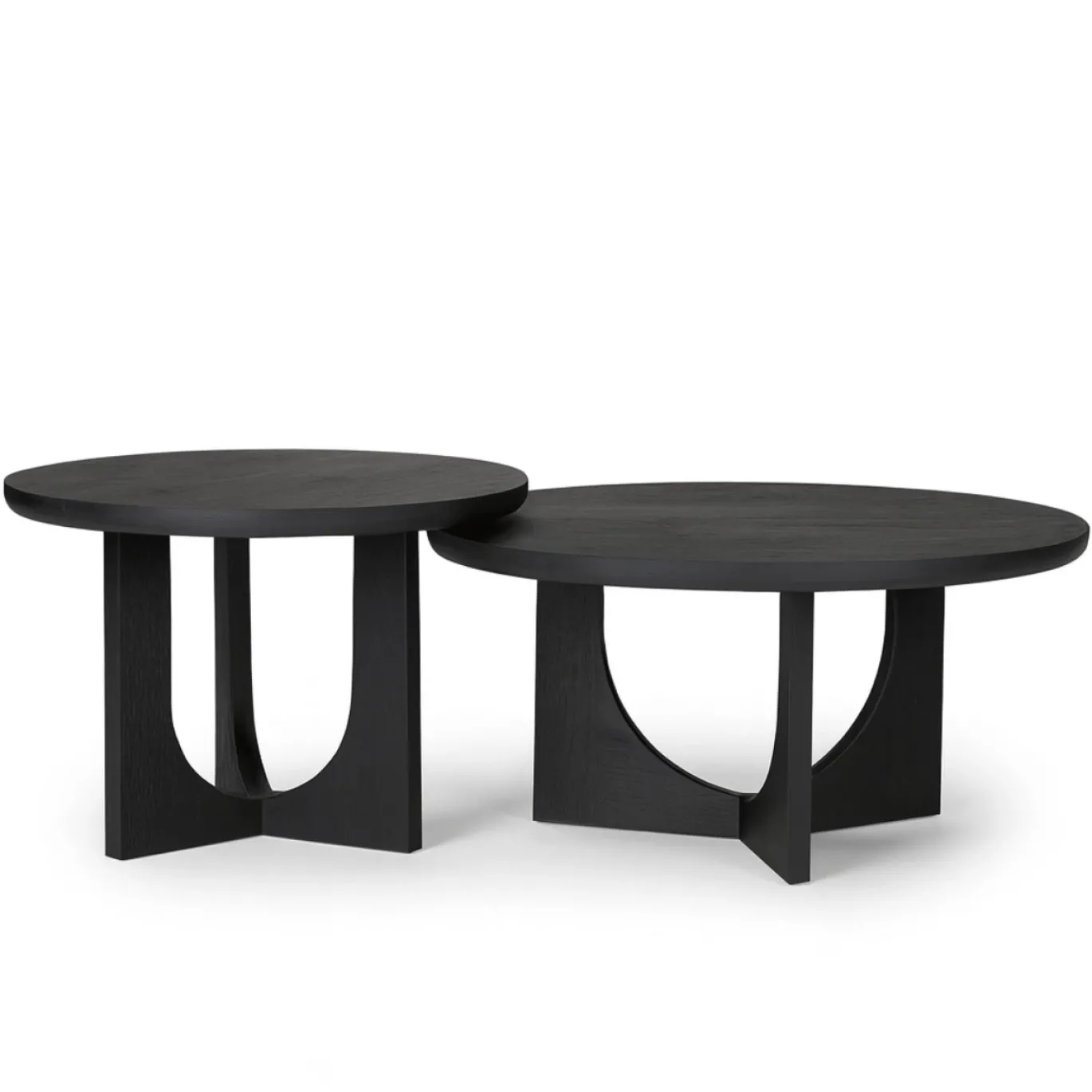 StarFurn Salontafel Guus Zwart Ø60cm