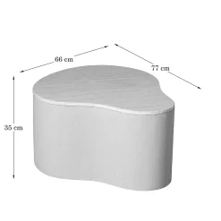 Starfurn Salontafel Lovi 77cm Bruin