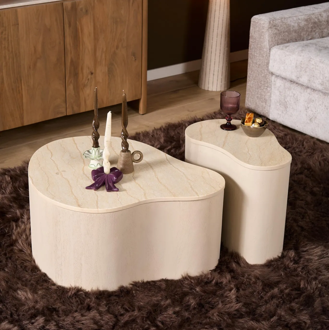 Starfurn Salontafel Lovi 77cm Zand