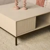 StarFurn Salontafel Madison Zand 80cm Vierkant