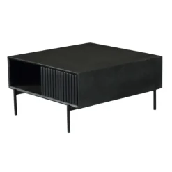StarFurn Salontafel Madison Zwart 80x80cm