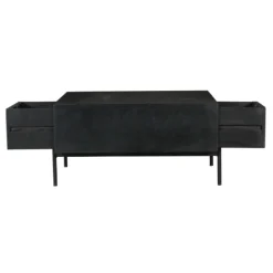 StarFurn Salontafel Madison Zwart 80x80cm