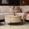 StarFurn Salontafel Madison Zand Ø80cm