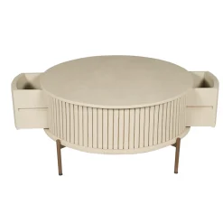 StarFurn Salontafel Madison Zand Ø80cm