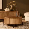 StarFurn Salontafel Madison Naturel 80cm Rond