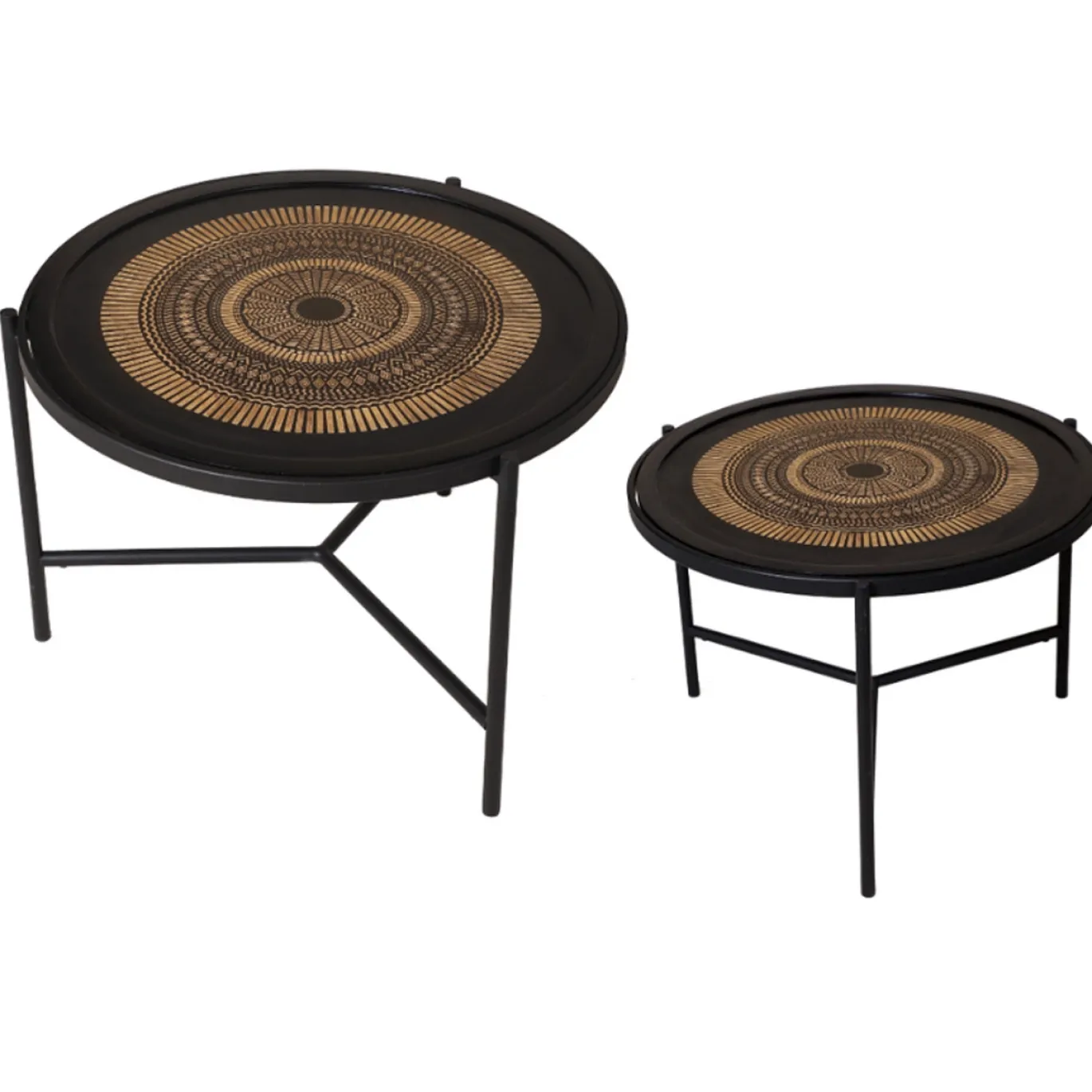 StarFurn Salontafel Mae Rond Set van 2
