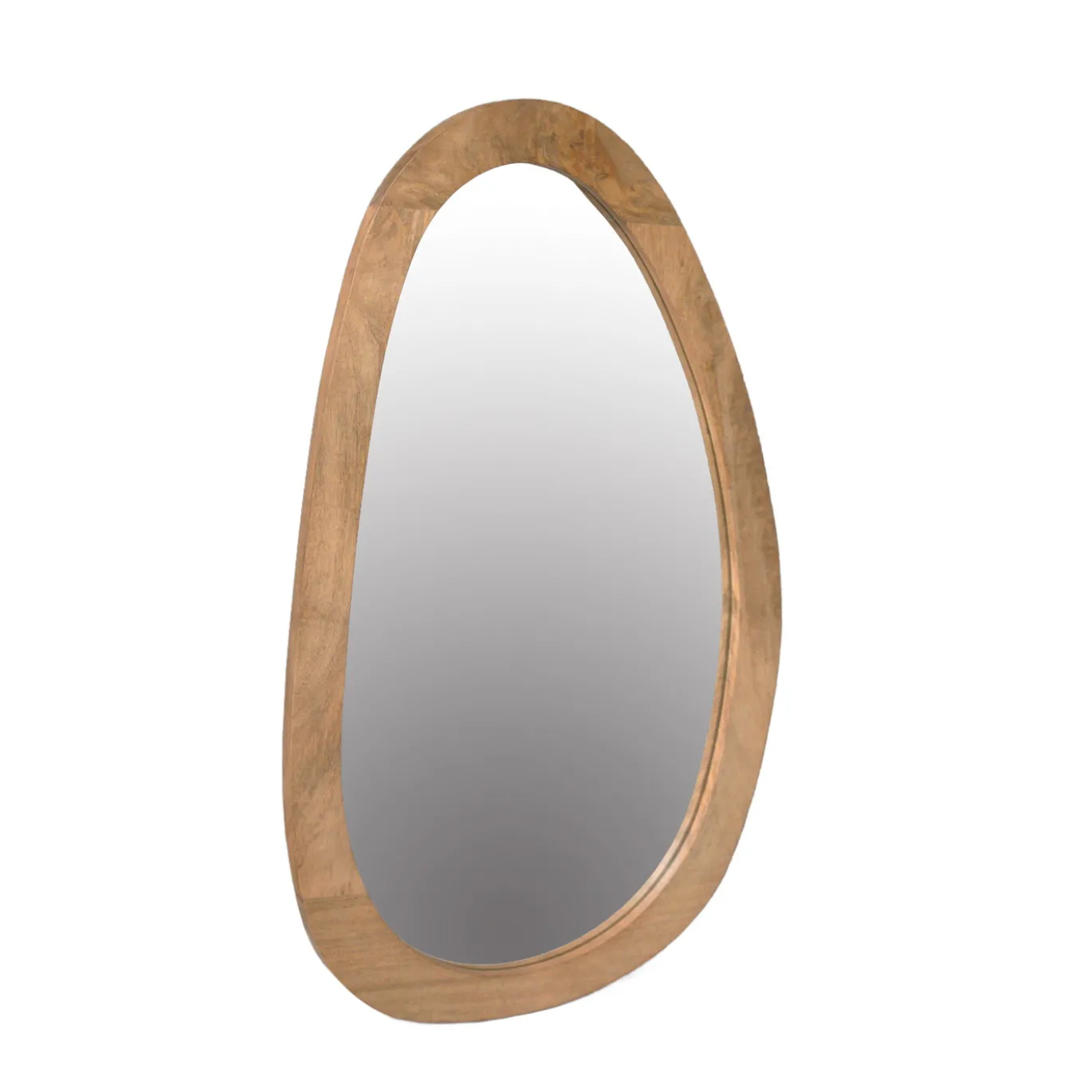 StarFurn Spiegel Lou Organisch Naturel Mangohout 60cm