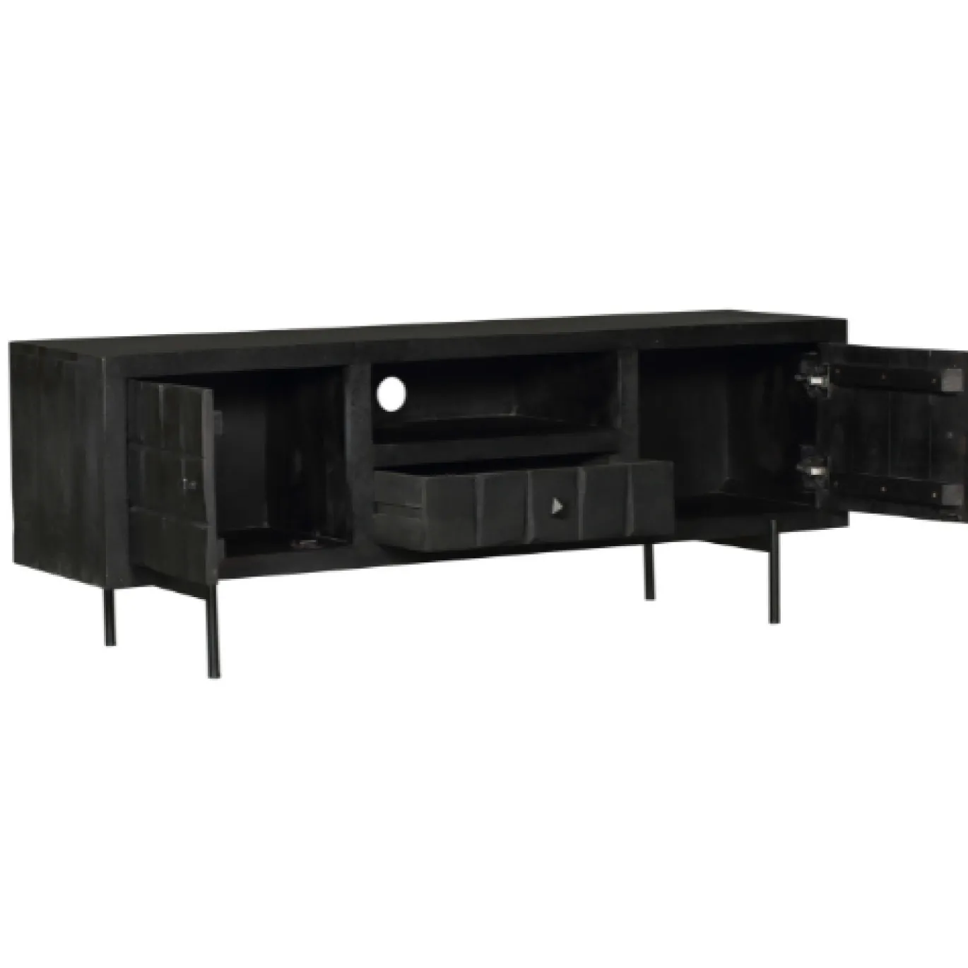StarFurn Tv-Meubel Brandy Zwart 150cm