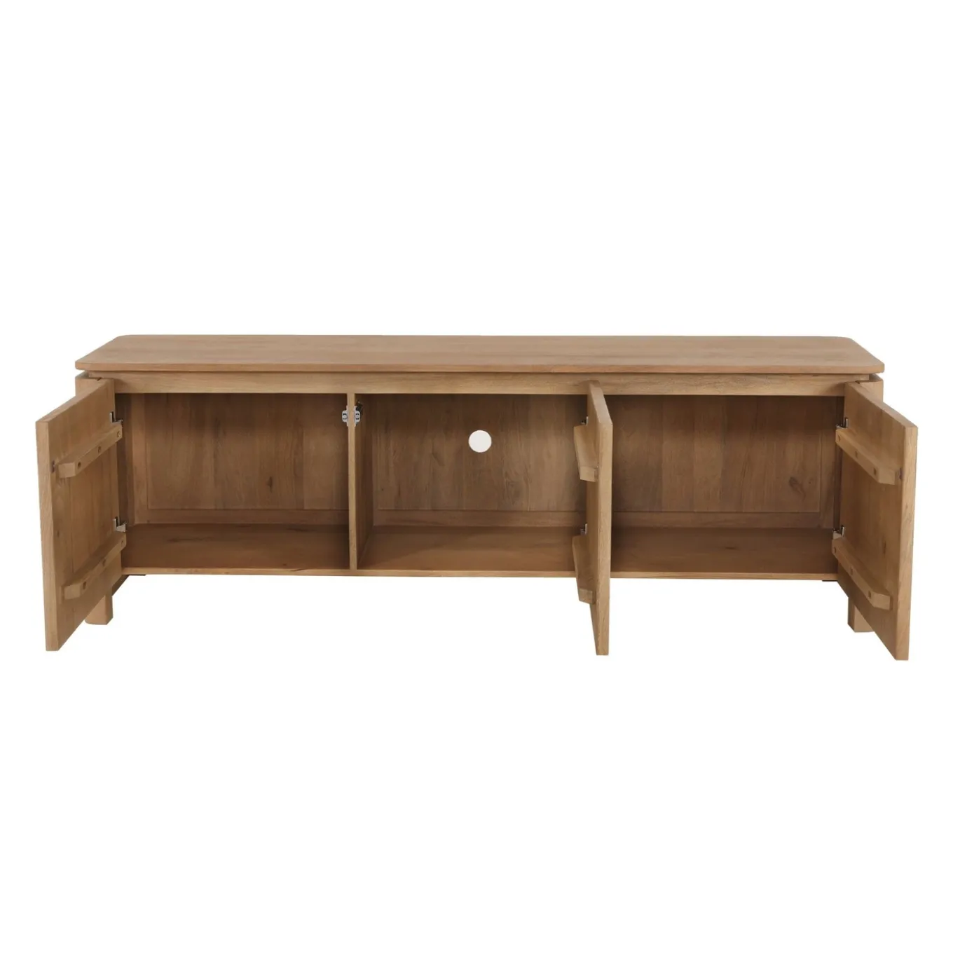 StarFurn Tv-meubel Dallas Naturel Mangohout 165cm