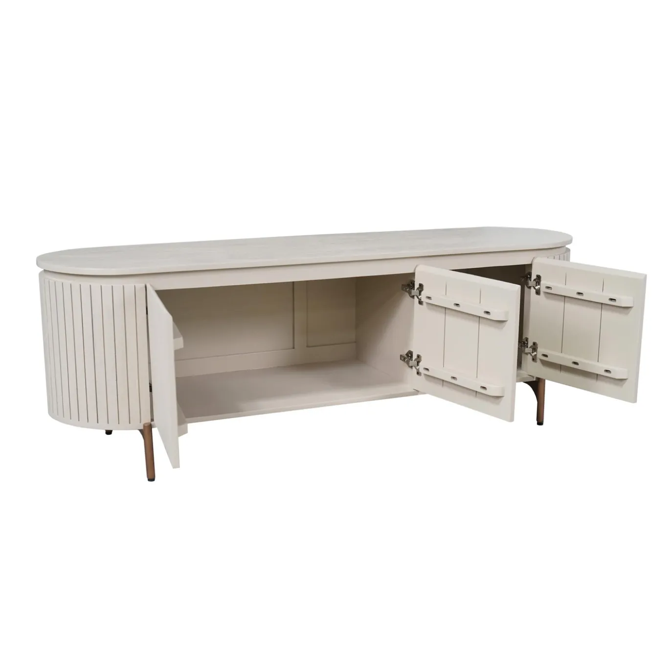 StarFurn Tv-meubel Solana Zand Mangohout 165cm