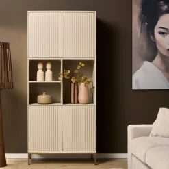 StarFurn Vakkenkast Madison Zand 90cm