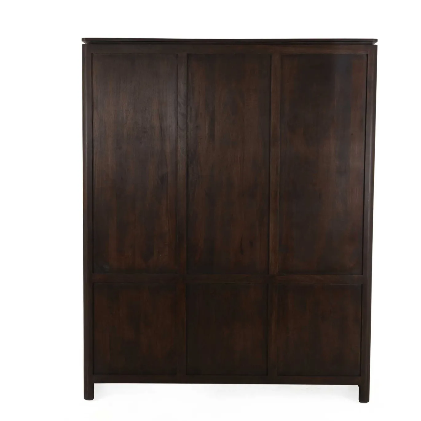 StarFurn Vakkenkast XL Dallas Bruin Mangohout 200x160cm