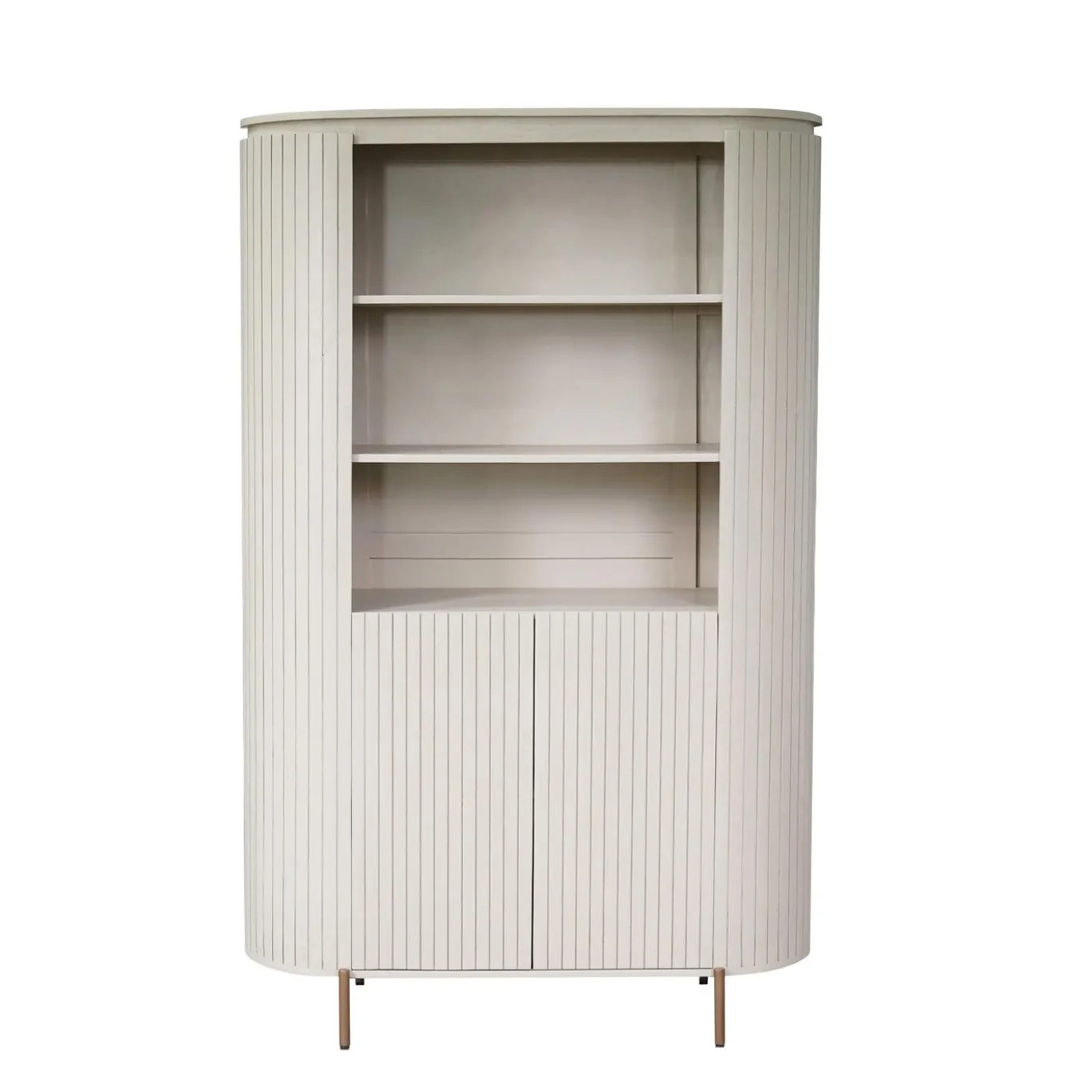 StarFurn Wandkast Solana Zand Mangohout 115cm