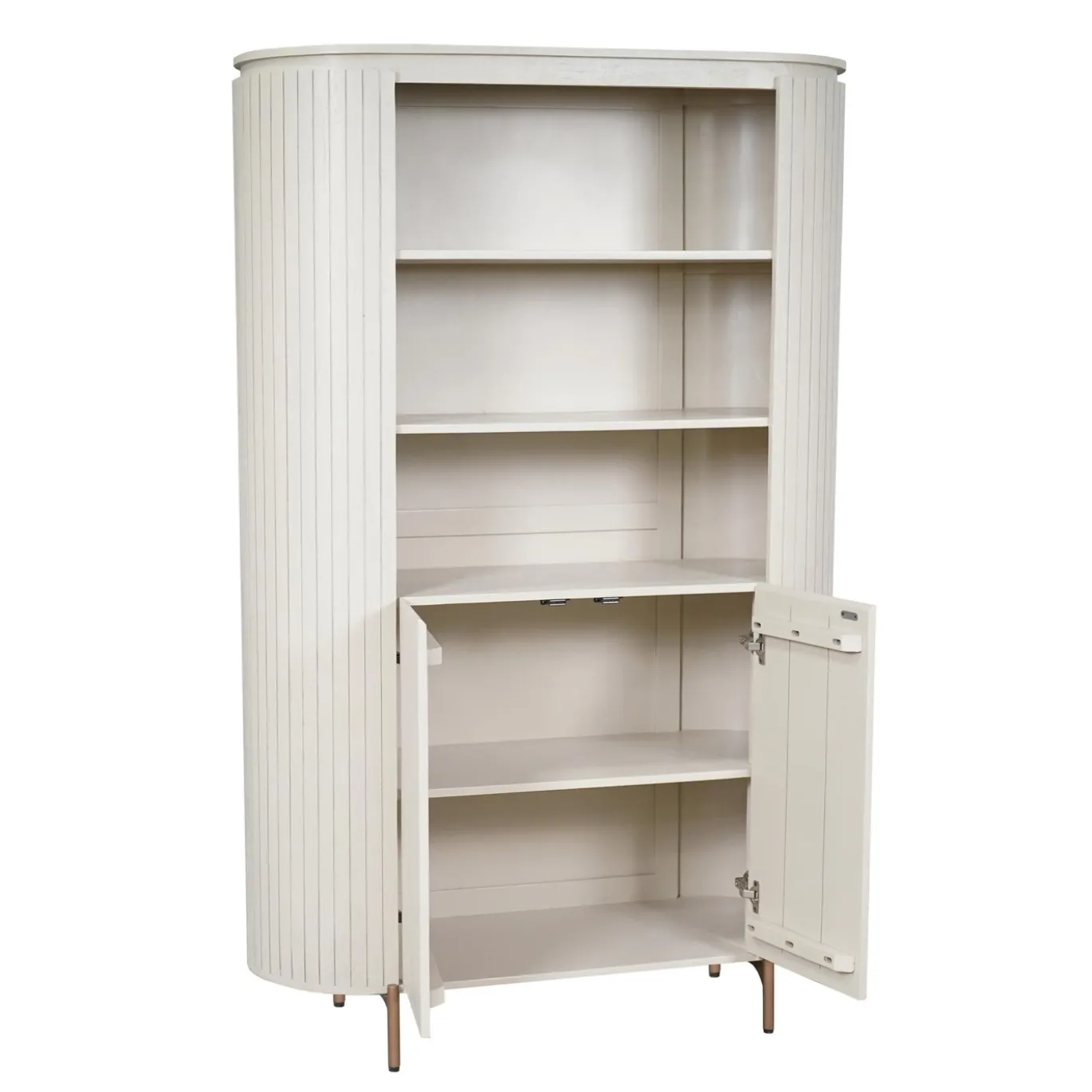 StarFurn Wandkast Solana Zand Mangohout 115cm