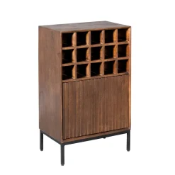 StarFurn Wijnkast Madison Bruin 55cm