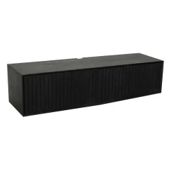 StarFurn Zwevend Tv-meubel Madison Zwart 120cm