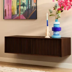 StarFurn Zwevend Tv-meubel Madison Bruin 120cm