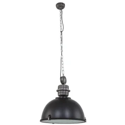 Steinhauer Bikkel Hanglamp XXL Zwart