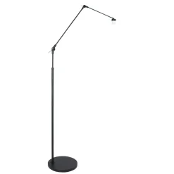 Steinhauer Booglamp Prestige Chic Zwart Gras Naturel