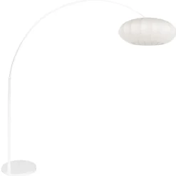 Steinhauer Booglamp Sparkled Light Wit Zijde Wit