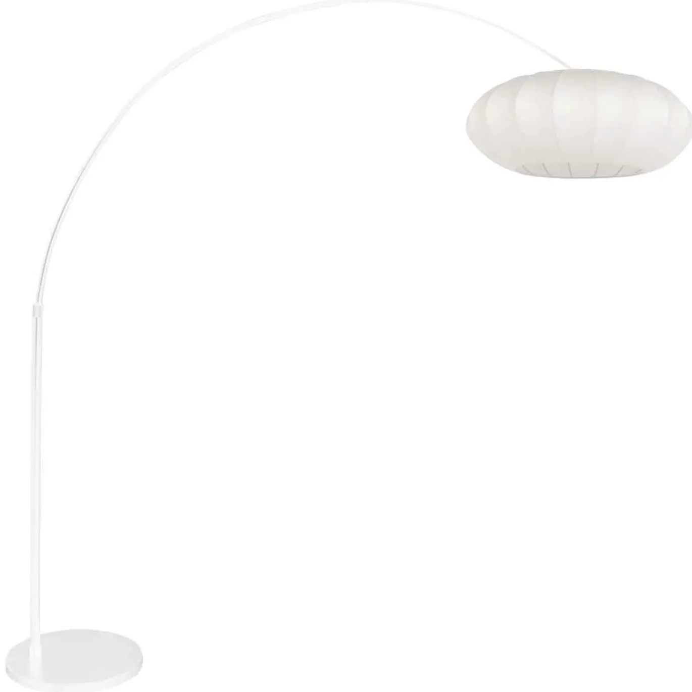 Steinhauer Booglamp Sparkled Light Wit Zijde Wit