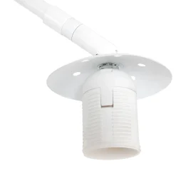 Steinhauer Booglamp Sparkled Light Wit Zijde Wit