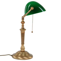 Steinhauer De Rio Tafellamp Brons Groen 39cm