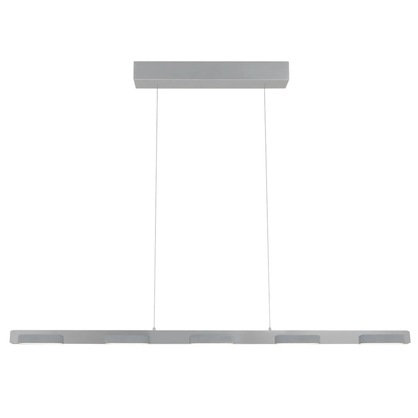 Steinhauer Hanglamp Bloc Grijs 120cm