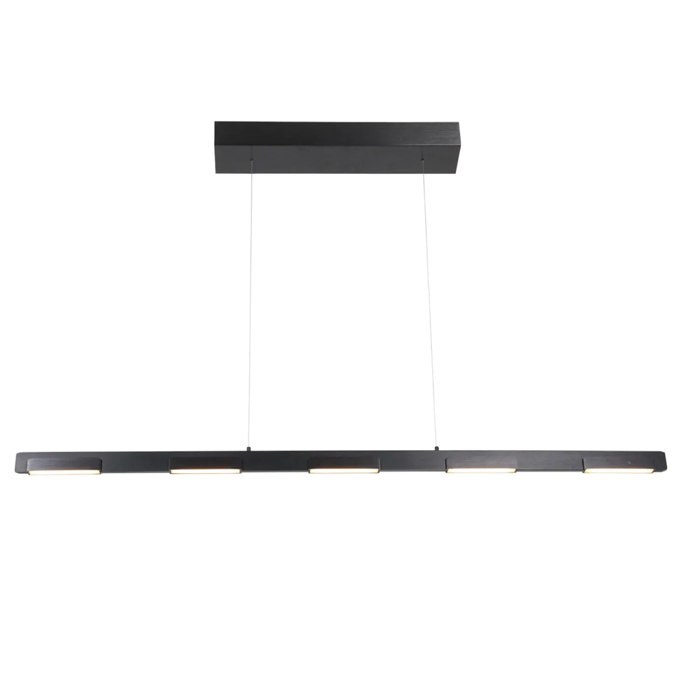 Steinhauer Hanglamp Bloc Zwart 120cm