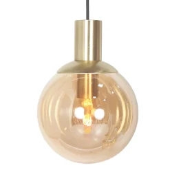 Steinhauer Hanglamp Bollique met Lichtkokers 9-Lichts Messing
