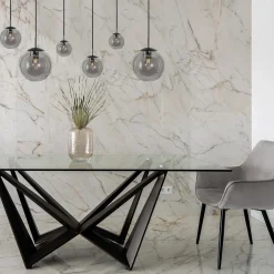 Steinhauer Hanglamp Bollique 6-Lichts Zwart