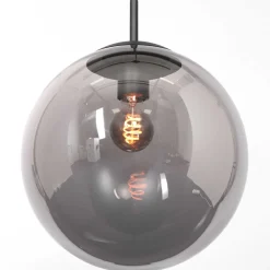 Steinhauer Hanglamp Bollique 1-Lichts Zwart Ø30cm