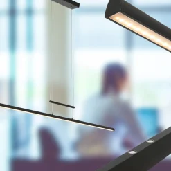 Steinhauer Hanglamp Profilo Zwart 115cm