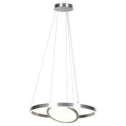 Steinhauer Hanglamp Ringlux met Binnenplaat Grijs Ø60cm