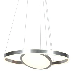 Steinhauer Hanglamp Ringlux met Binnenplaat Grijs Ø60cm