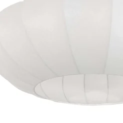 Steinhauer Hanglamp Sparkled Light Grijs Zijde Wit