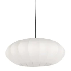 Steinhauer Hanglamp Sparkled Light Zwart Zijde Wit