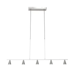 Steinhauer Hanglamp Vortex 5-Lichts Grijs