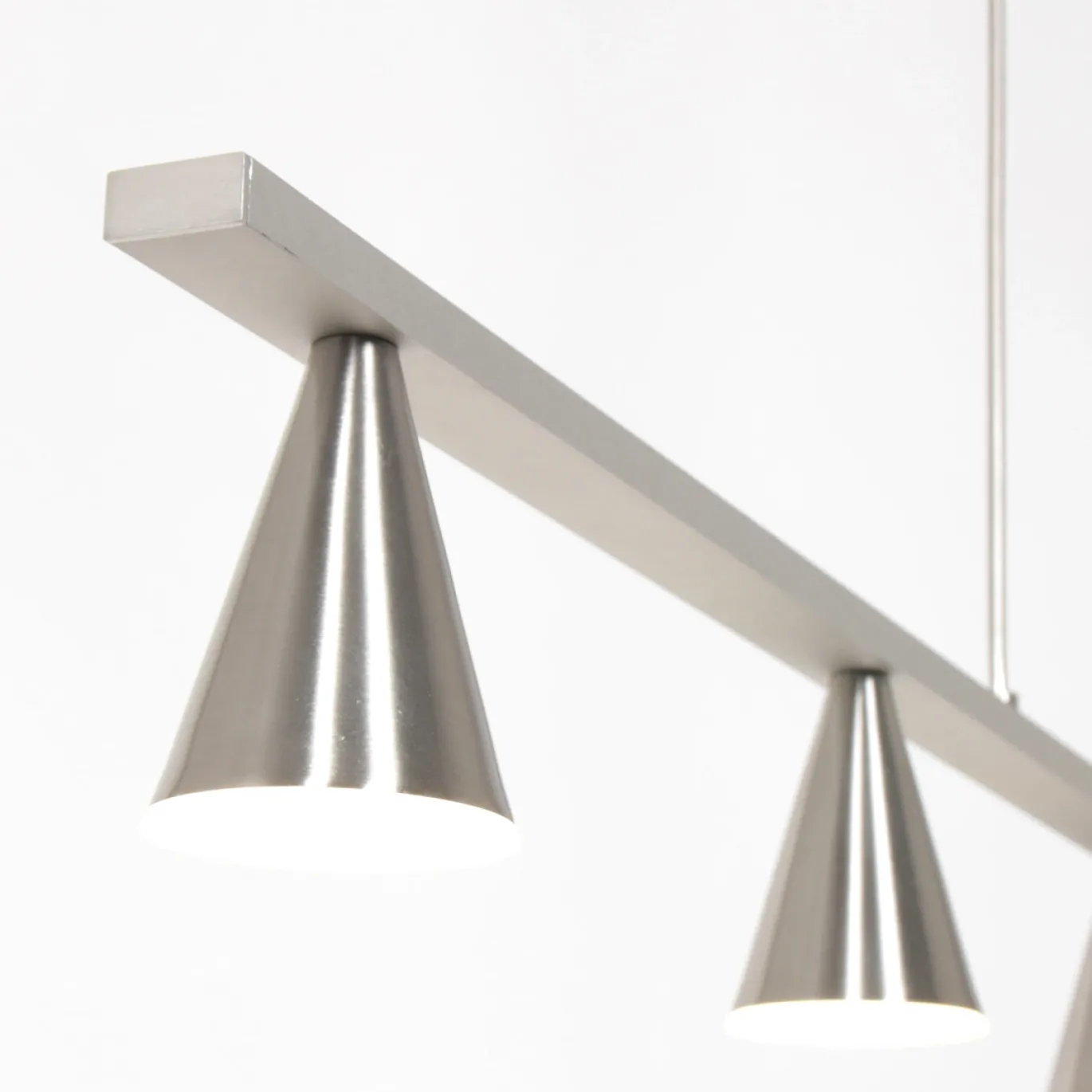 Steinhauer Hanglamp Vortex 5-Lichts Grijs