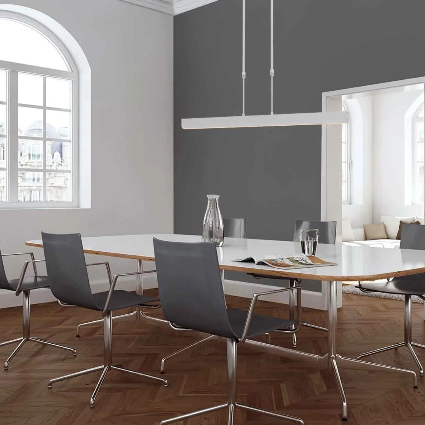 Steinhauer Hanglamp Zelena Vert Grijs