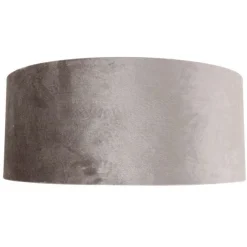 Steinhauer Lampenkap Zilver Velours Ø50cm